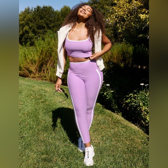 Beyond Yoga | Spacedye New Moves Set in Lilac Purple - Picture 1 of 13